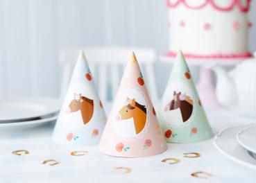 Horses - Pferde Partyhüte